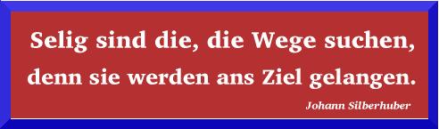 Wege suchen befreit und f&uuml;hrt zum Ziel!